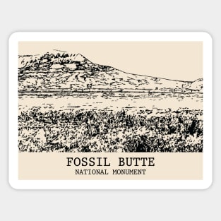 Fossil Butte National Monument Sticker